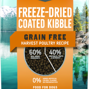 Redford Naturals Grain Free Freeze-Dried Coated Kibble Dry Dog Food, Harvest Poultry Recipe