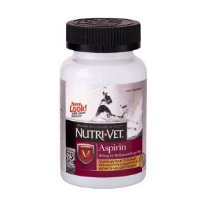 Nutri-Vet Aspirin 300 mg For Large Dogs, 75 Count
