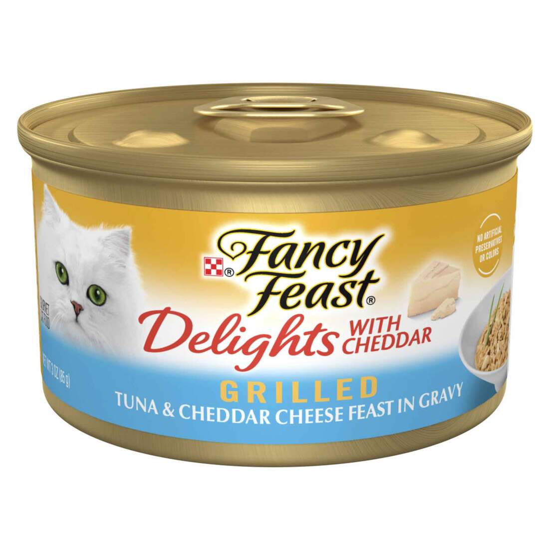 Purina Fancy Feast Delights With Cheddar Wet Cat Food