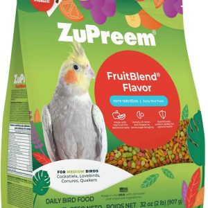 ZuPreem FruitBlend with Natural Flavors Bird Food, Medium, 2 Pounds
