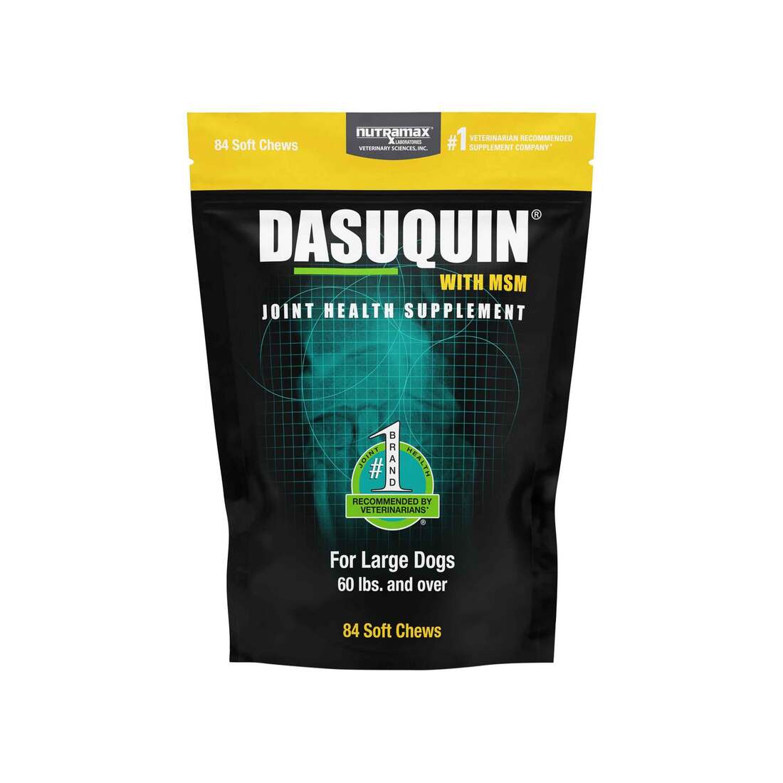 Nutramax Dasuquin Joint Health Supplement for Large Dogs, 84 Soft Chews