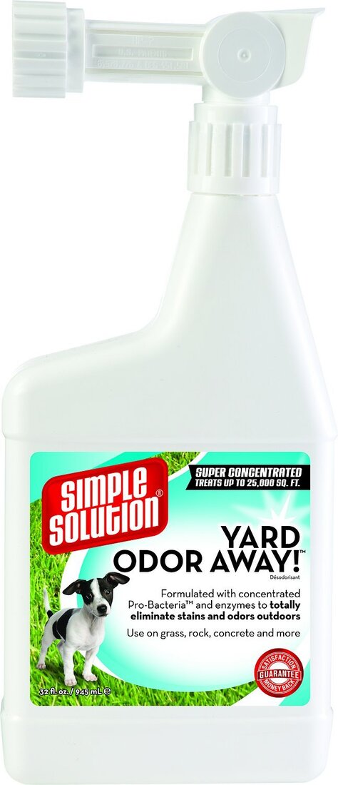 Simple Solution Yard Odor Away Hose Spray Concentrate, 32 Ounces