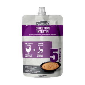 PureBites Dog Squeezables, Gut & Digestion, 2.5 Ounces