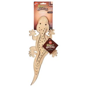 Ethical Skinneez Leather Lizard Dog Toy, Large, 15 Inches