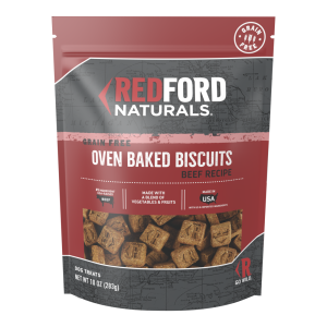 Redford Naturals Grain Free Beef Recipe Biscuits Dog Treat, 10 Ounces