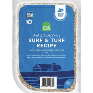 Open Farm Gently Cooked (Human Grade) Frozen Dog Food, Surf and Turf, 96 Ounces - Not Available For
