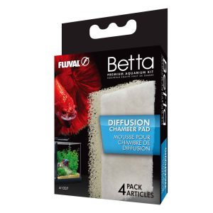 Fluval Filtration Pad Betta Diffusion Chamber, 4 Count