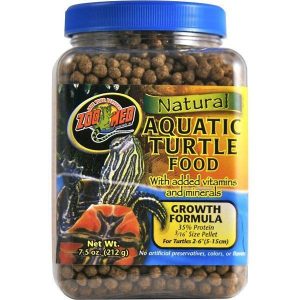 Zoo Med Natural Aquatic Turtle Food Growth Formula, 7.5 Ounces