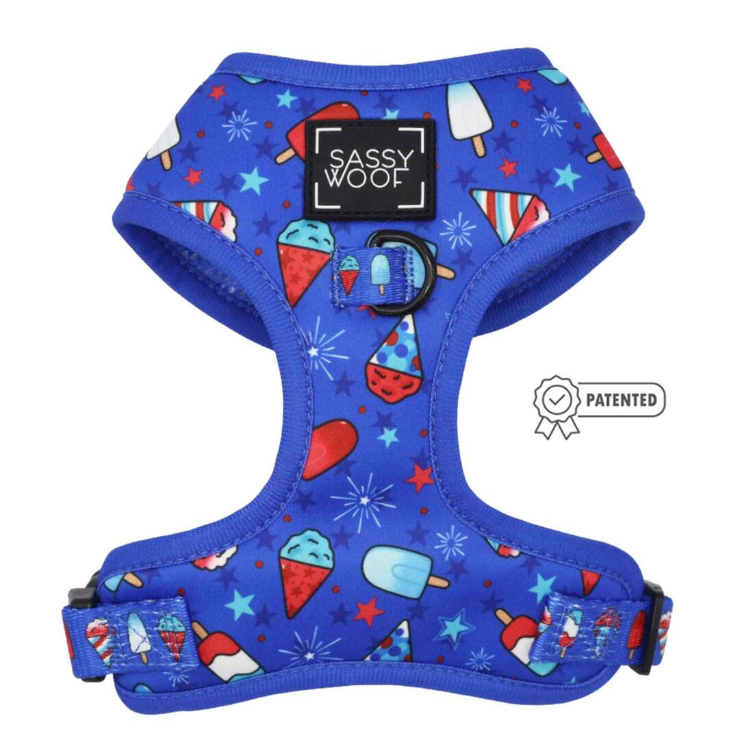 Sassy Woof Adjustable Dog Harness, Barks & Sparks - Image 3
