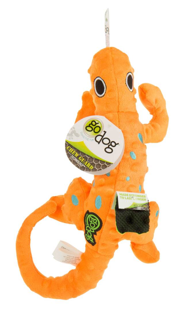 Quaker Go Dog Chew Guard Salamander Dog Toy