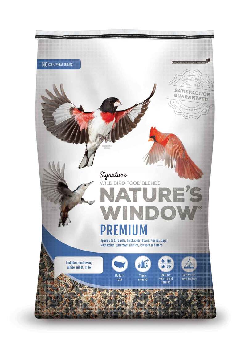 Nature's Window Premium Wild Bird Food, 36 Pounds