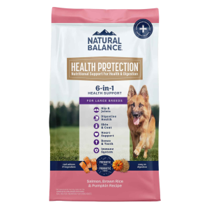 Natural Balance Health Protection Large Breed Dry Dog Food, Salmon & Rice Recipe, 26 Pounds