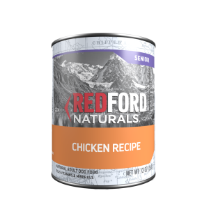 Redford Naturals Senior Chicken Recipe Wet Dog Food, 13 Ounces