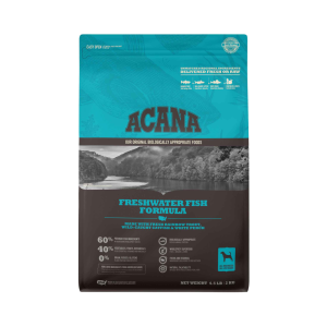 ACANA® Grain-Free, Dog Food, Freshwater Fish, Whole Trout, Catfish, and Perch, 4.5 Pounds