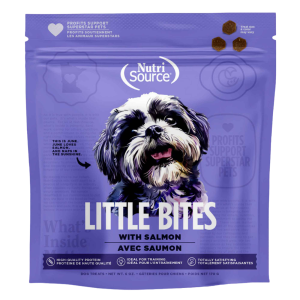NutriSource Little Bites Dog Treat, Salmon, 6 Ounces