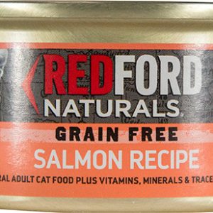 Redford Naturals Natural Wet Cat Food, Adult Grain Free Salmon Recipe Cuts in Gravy, 3 Ounces