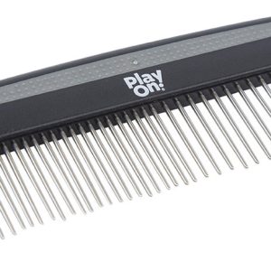 Play On Combo Dog Grooming Comb With Pins