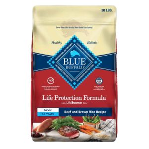 Blue Buffalo Life Protection Formula Adult Dry Dog Food, Beef