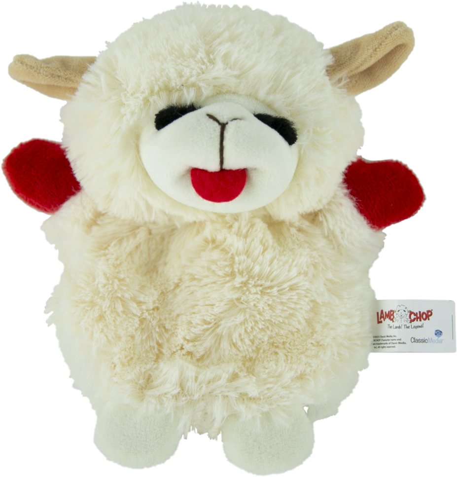 Play On Lamb Chop® Crinkle Dog Toy, 6 Inches