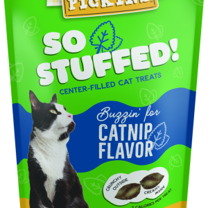 Mitten's Pickins Buzzin' for Catnip Flavor Center-Filled Cat Treats, 3 Ounces