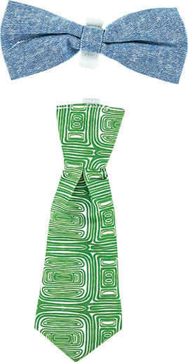 Play On Spring/Summer Dog Apparel Tie Set, Extra Small/Small
