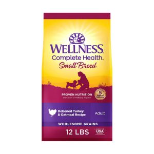 Wellness Complete Health Natural Dry Small Breed Dog Food, Turkey & Oatmeal