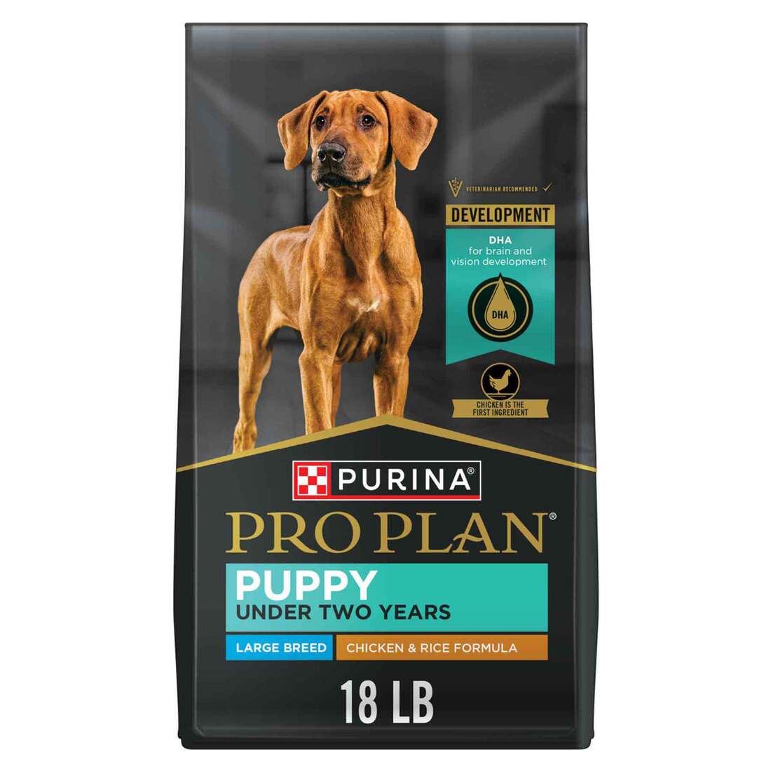 Purina Pro Plan Large Breed Dry Puppy Food, FOCUS Chicken & Rice Formula - Image 3