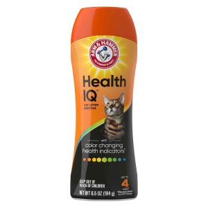 Arm & Hammer Health IQ Cat Litter Additive, With Color Changing Health Indicators, 6.5 oz