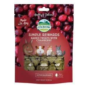 Oxbow Simple Rewards Cranberry Treat