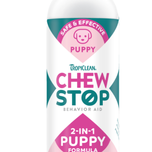 TropiClean Chew Stop Behavior Aid Puppy Spray, 8 Ounces