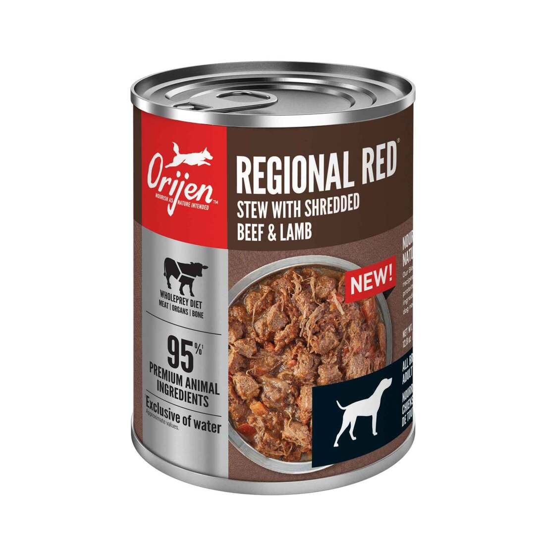 ORIJEN Real Meat Shreds, Grain-Free, Premium Wet Dog Food - Image 4