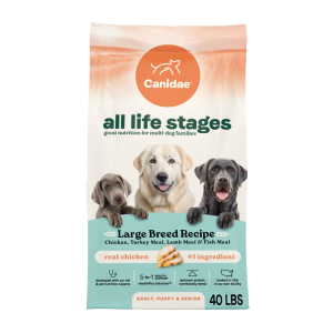 Canidae All Life Stages Large Breed Dry Dog Food, Multi-Protein Recipe, 40 Pounds