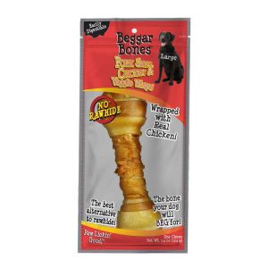 Savory Prime Beggar Bone Wrap Dog Treats