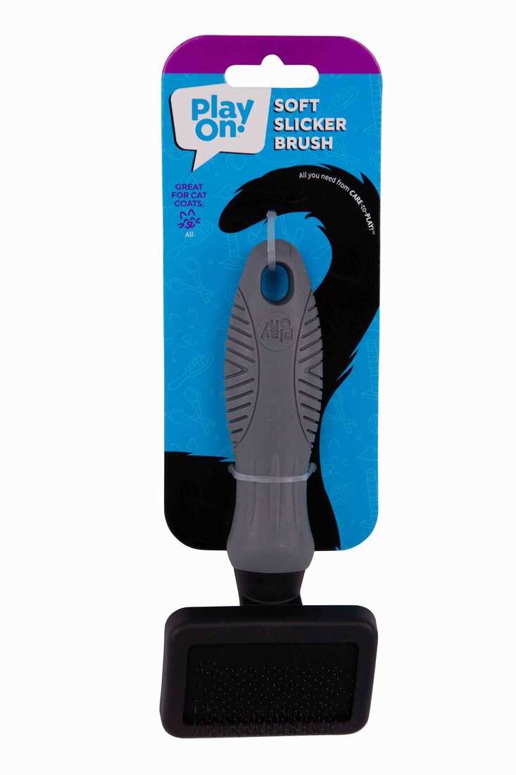 Play On Slicker Brush with Metal Pins