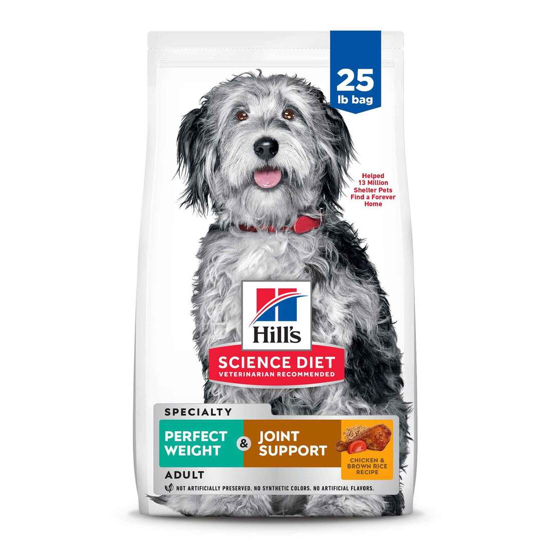Hill's Science Diet Adult Perfect Weight & Joint Support Chicken Recipe Dry Dog Food
