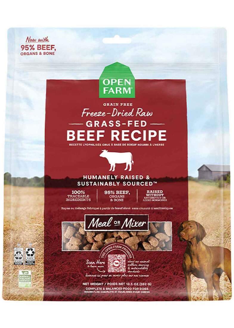 Open Farm Freeze Dried Morsels Beef Dog Food - Image 2