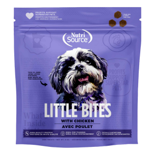 NutriSource Little Bites Dog Treat, Chicken, 6 Ounces
