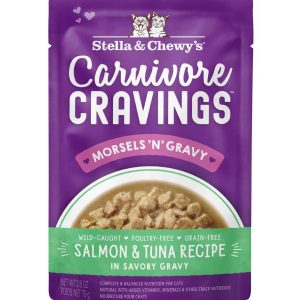 Stella & Chewy's Carnivore Cravings Morsels 'N' Gravy Wet Cat Food, 2.8 Ounce Pouch