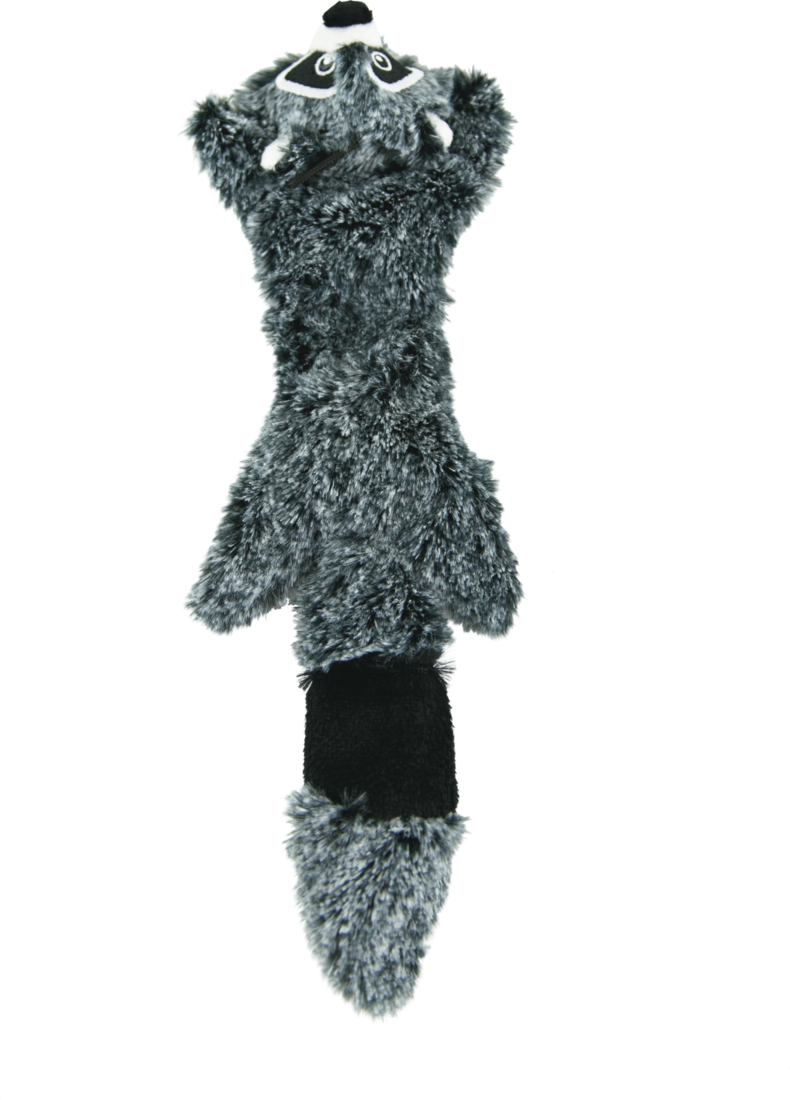 Play On Flattie Raccoon Dog Toy - Image 2