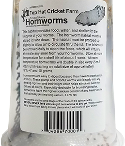 Top Hat Hornworms, 6 Count - Not Available For Delivery