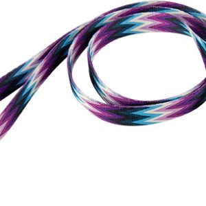 PS+ Dog Leash, Purple Zigzag
