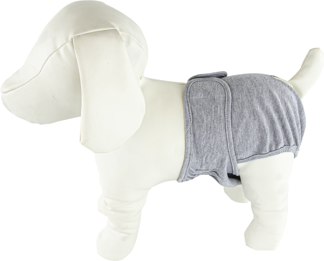Play On Washable Diaper Cover, Heather Gray