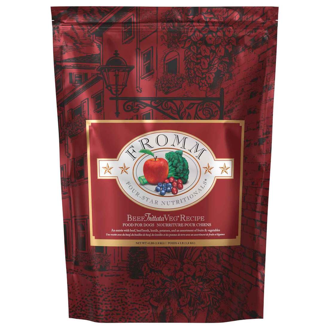 Fromm Four-Star Beef Frittata Veg® Recipe Dry Dog Food - Image 2