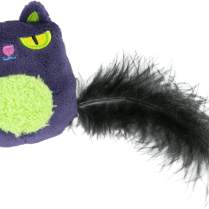 Play On Owl Plush Cat Toy