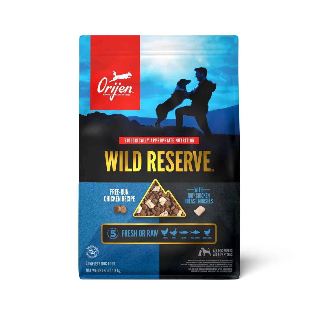 Orijen Dog Food Wild Reserve Dry Dog Food, Free-run Chicken - Image 2