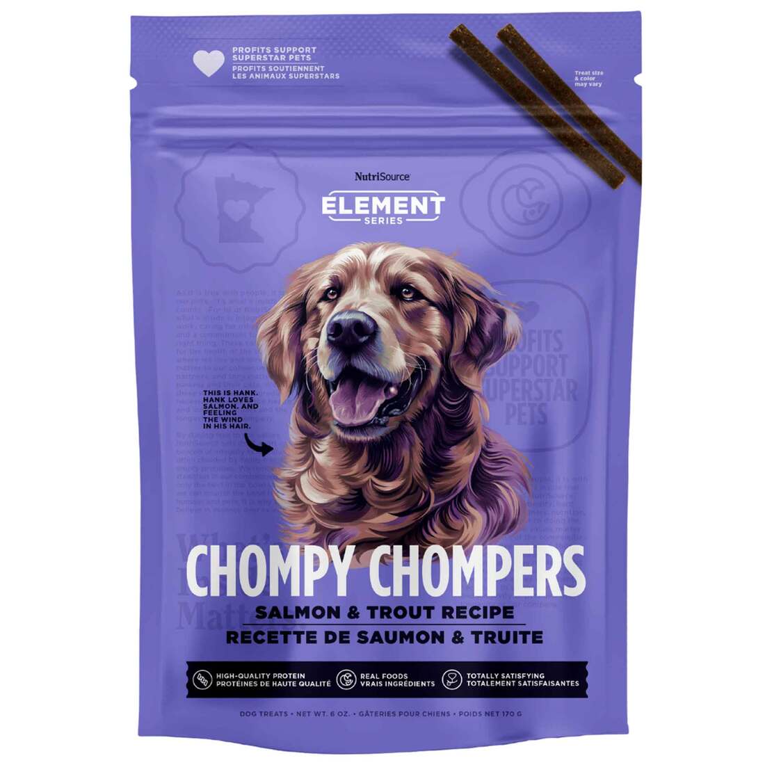 NutriSource Element Series Chompy Chompers Dog Treats - Image 2