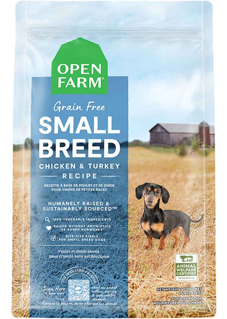 Open Farm Small Breed Grain Free Recipe Dry Dog Food, Chicken & Turkey Recipe