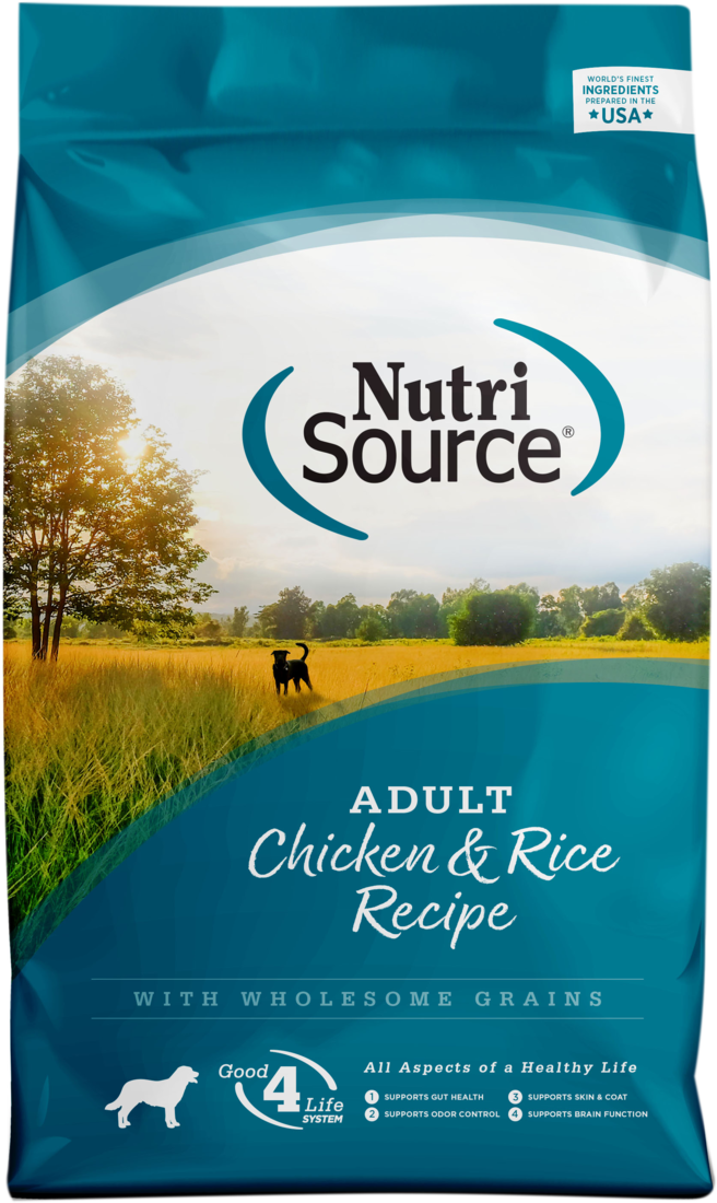 NutriSource Adult Chicken & Rice Dry Dog Food