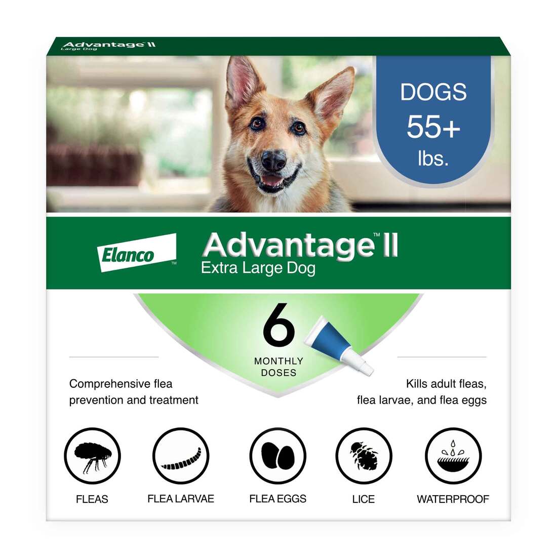 Advantage II Flea Treatment Extra Large Dog - Image 2
