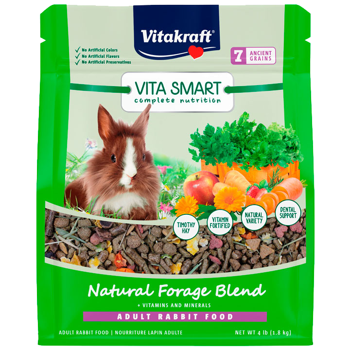 Vitakraft Vita Smart Rabbit Food, 4 Pounds